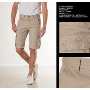 New  Star heren bermuda Brisbane sand - maat S