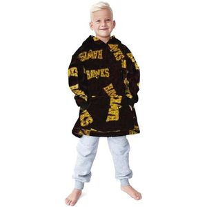 Oversized Hoodiedeken voor Kinderen - Winter Sweatshirt Sherpa-Fleece met Capuchon en Zakken