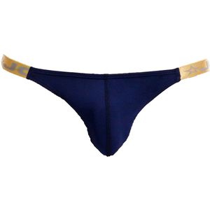 JOR Ares Thong Blue - MAAT XL - Heren Ondergoed - String voor Man - Mannen Thong