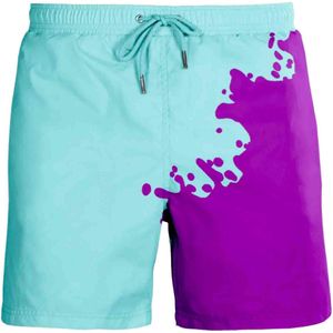 SEA'SONS - Zwembroek - berry-mint - Maat 164