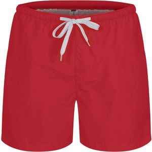 Clique unisex korte broek Venice - Rood - Maat XL