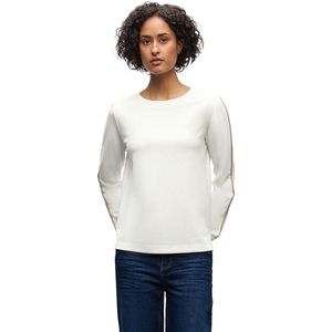 Street One Shirt met Tape Details Off White 36