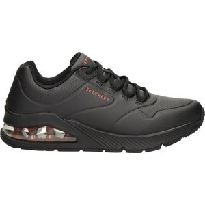 Skechers Uno 2 232181-BBK, Mannen, Zwart, Sneakers, maat: 42,5