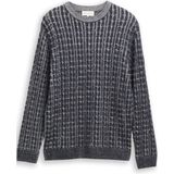Tom Tailor Gebreide trui met kabelpatroon
