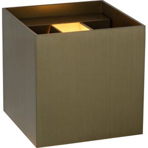 Lucide XIO - Wandlamp - LED Dimb. - G9 - 1x4W 2700K - Verstelbare stralingshoek - Roest bruin