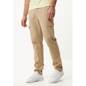 RAMON GD Cargo Broek Mannen - Zand - Maat 32