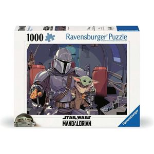 Star Wars The Mandalorian with Grogu Puzzel (1000 stukken)