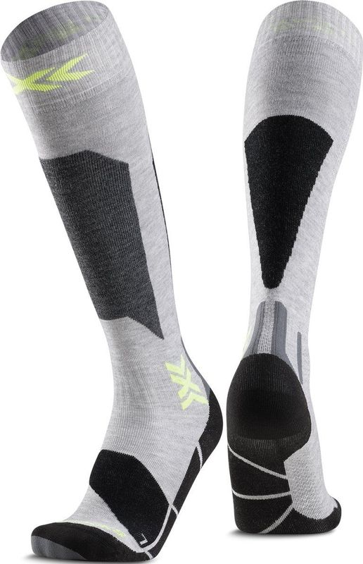 X-SOCKS Ski Discover OTC Junior - hoogwaardige kinderskisokken voor meer comfort, optimale prestaties en duurzaamheid op de piste voor jonge skiërs - lichtroze/licht zand, 24-26