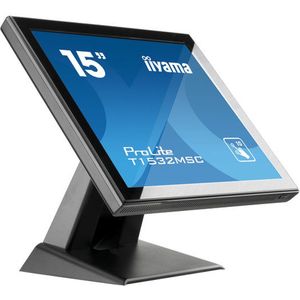 iiyama T1532MSC-B5X POS-monitor 38,1 cm (15") 1024 x 768 Pixels XGA Touchscreen