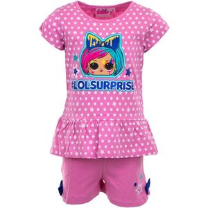 LOL Surprise Shortama / Zomer Pyjama - roze - maat 116