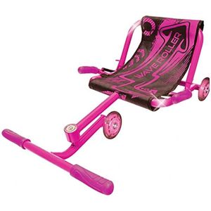 Roze-Waveroller- Skelter- Wave roller- roller-ligfiets-kart- skelter-buitenspeelgoed- ligfiets voor kinderen van Ca 3-14 jaar.