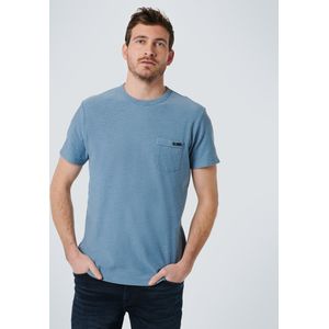 No Excess Mannen Ronde Hals T-Shirt Blauw XL