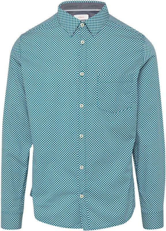 Overhemd - Geruit - Katoen - Lange Mouw