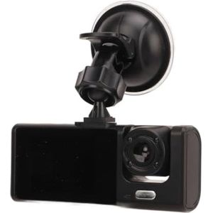 Dual dashcam - Dashcam voor en achter - Auto camera dashcam - Dashcam auto - Dual dashcam voor auto - Zwart