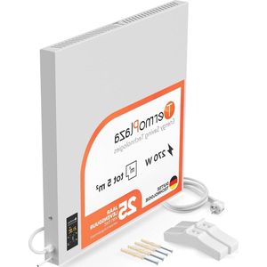 Convector Kachel 270 W tot 7 m2 - Staand Elektrische Verwarming - Energy Saver - Infrarood Heater
