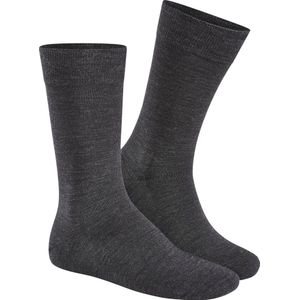 Kunert Gary Heren Sokken - Anthrazit Mele - Maat 39-42
