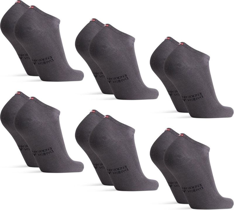 DANISH ENDURANCE - Bamboe Sokken - Enkelsokken - Unisex - Maat 43-47