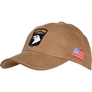 Fostex Garments - Baseball cap 101st Airborne (kleur: Sand / maat: NVT)