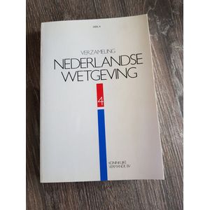 91/92 4 dln. Verzameling nederlandse wetgeving