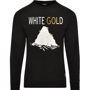 AURUS | Sweater heren | White Gold - Maat XL