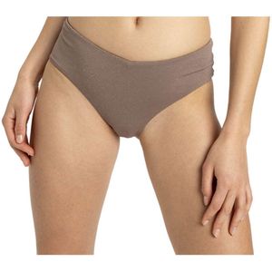 Roxy - Lasca Bikinibroekje - Zwart - Getextureerde Lurex Stof