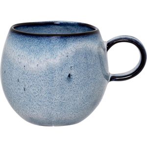 Bloomingville Kopje Sandrine Kop Blauw Steen ø8.5 8cm.H
