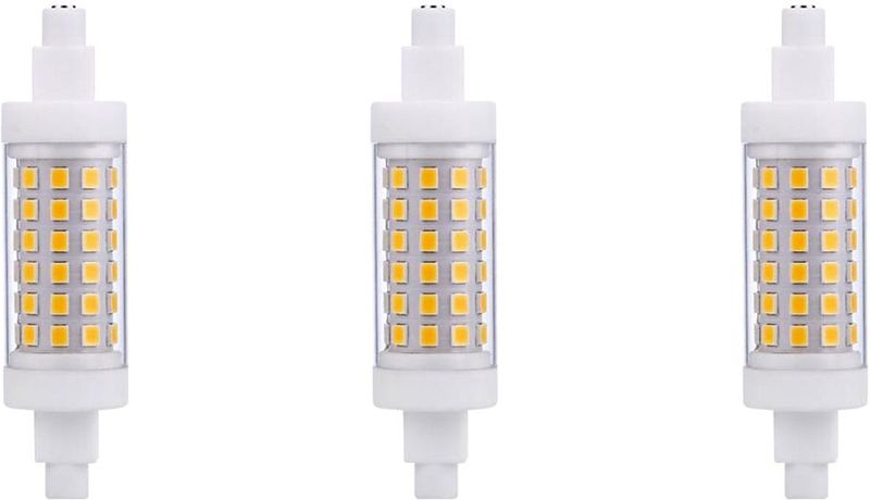 SPL - R7s - LED Lamp - Neutraal Wit - 5W - Dimbaar - 470lm - 3 Stuks