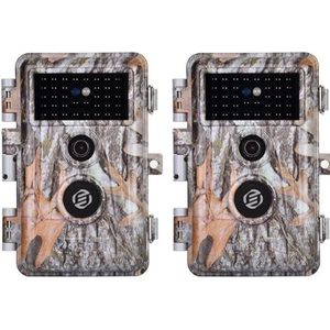 Equivera Wildcamera met Nachtzicht - Wildcamera - Wildcamera voor Buiten - Jachtcamera - Bewegingssensor - Nachtzicht