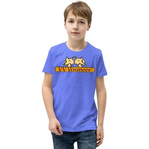 Vvvosmeer - Jongeren T-shirt met korte mouwen - Black, S