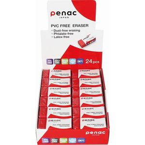 Penac Gum set - 24 stuks - Rood - PVC vrij - 45x20mm