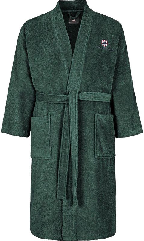 Jan Vanderstorm - Heren Badjas - Dark Green - Janning - 2XL