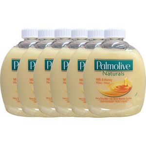 Palmolive Handzeep Navulling - Melk & Honing - 6 x 300 Ml