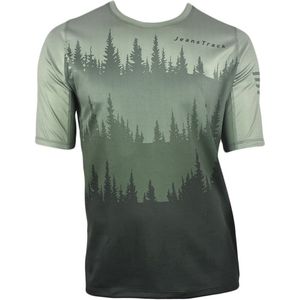 Jeanstrack Lush Korte Mouw Enduro Trui Groen L Man