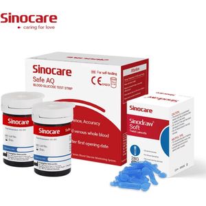 Glucosemeter 50 Stuks Test Strips en Lancetten - Extra Voorraad Test Strips