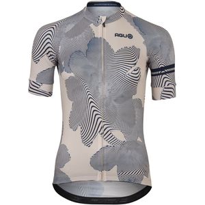 Striped Flower Fietsshirt Essential Dames