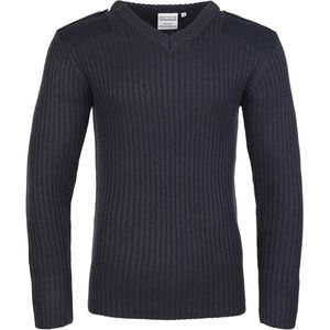 V-Neck Combat Jumper voor Heren - Maat Medium - Donkerblauw