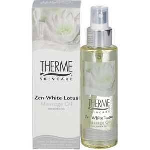 Massage Olie - Therme - Skincare - 3 x 125 ml - Zen White Lotus