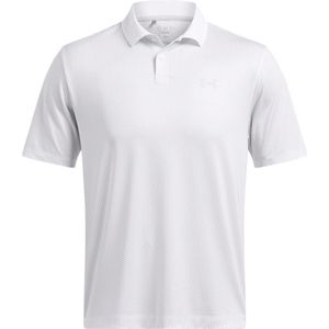 Under Armour Polo Shirt Ua Matchplay Printed Polo White 100-L (US LG)