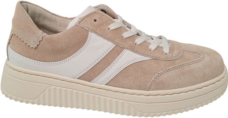 Gabor Suede Dames Sneakers - Beige - 38