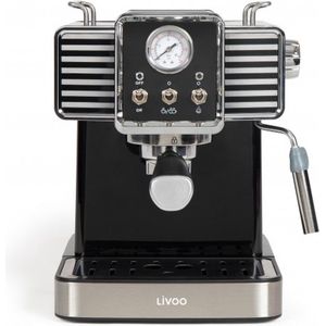 Livoo DOD174N Espressomachine 15 bar 1,5 l Half automatisch 1350 W