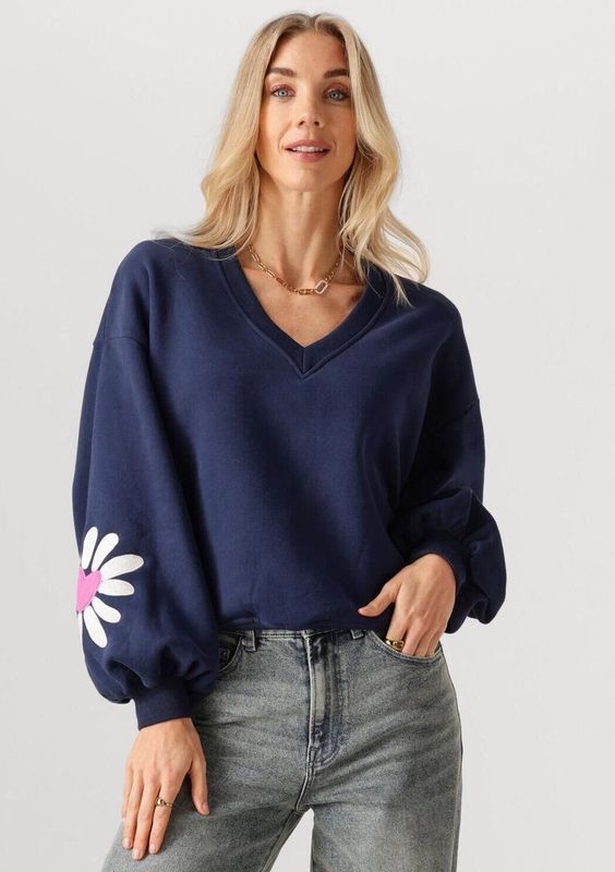 Ydence - Madelief - Sweater - Marine