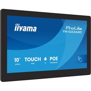 Iiyama TW1023ASC-B3P - LCD Panel-PC - 10,1 inch - IPS - Touchscreen - LED - Zwart