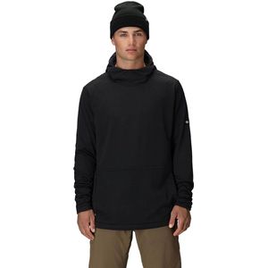 686 Mission Grid Fleece Met Kap Zwart S Man