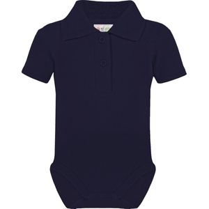 Link Kidswear Jongens Rompertje - Navy - Maat 62/68