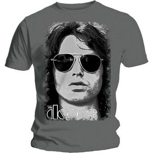 The Doors - Summer Glare Heren T-shirt - S - Grijs