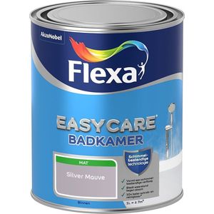 Flexa Easycare - Muurverf Badkamer - Mat - Silver Mauve - 1 liter