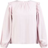 Usha - Blouseshirt - Effen - Lange Mouw - Normale Pasvorm