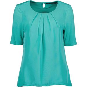 Blue Seven dames shirt/blouse 105646 groen uni - 40