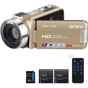 Thuys - B320 - Camcorder - Beige - 1080P HD - 30MP