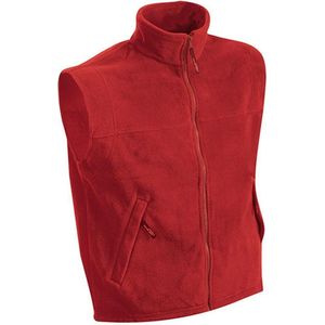 James and Nicholson Unisex Vlies Vest (Rood)